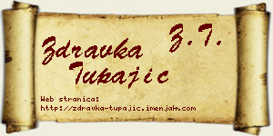 Zdravka Tupajić vizit kartica